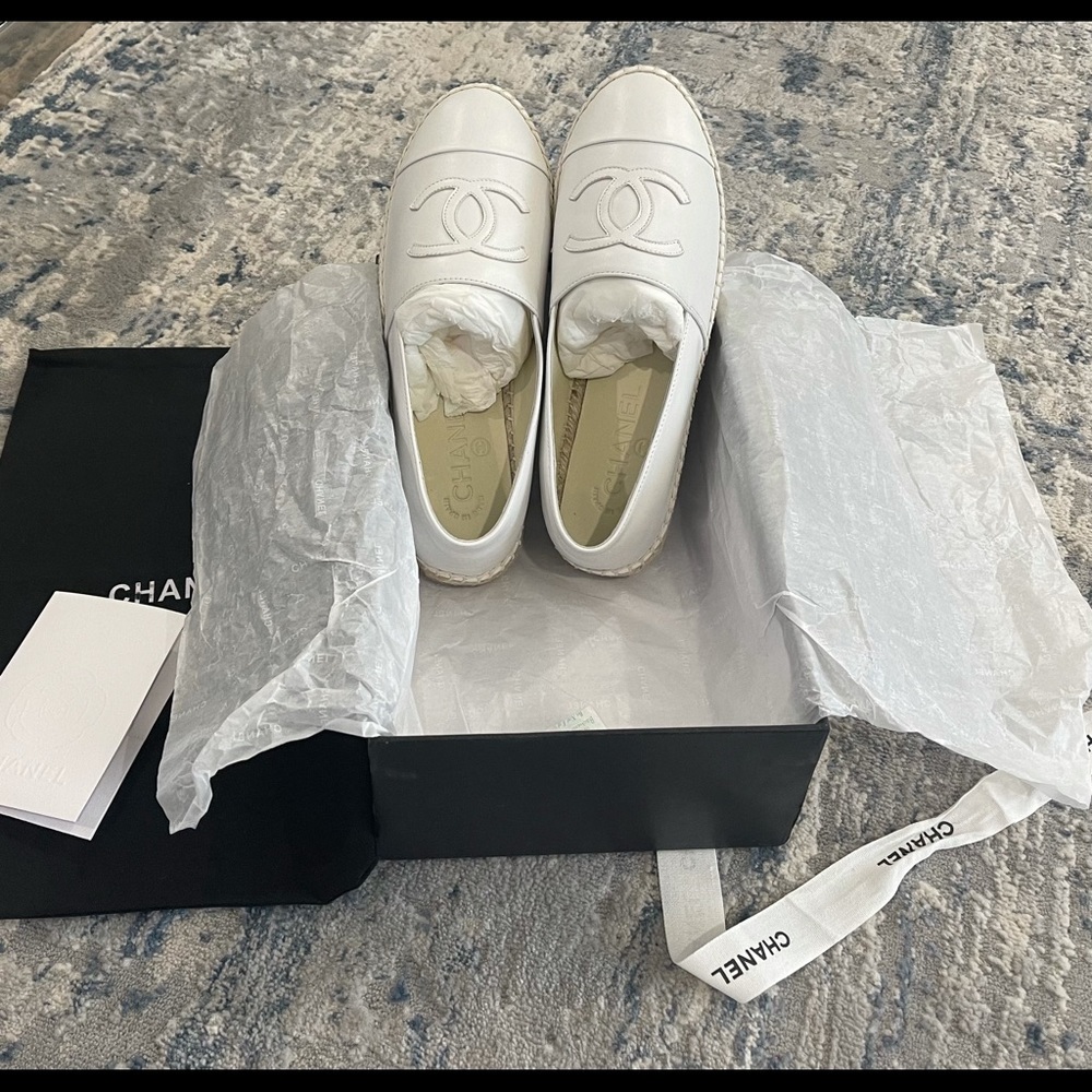 Authentic Chanel Espadrilles